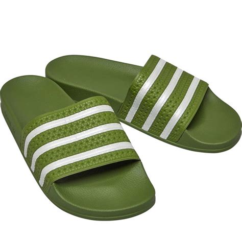 adidas adilette slippers heren groen|adidas adilette sneakers.